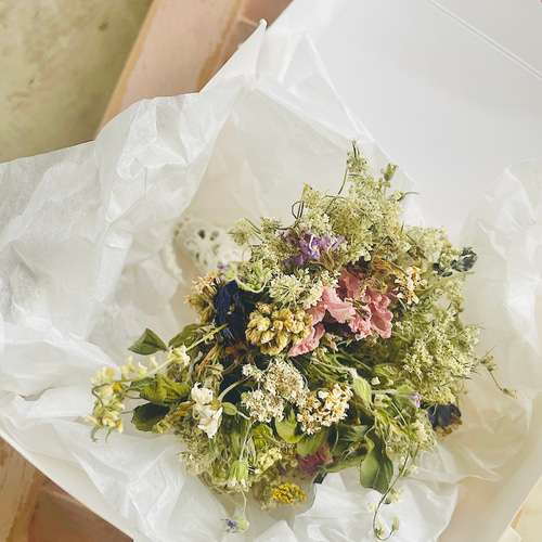 現品・在庫あり】ちいさなブーケ 北海道野の花 ハーブの香り