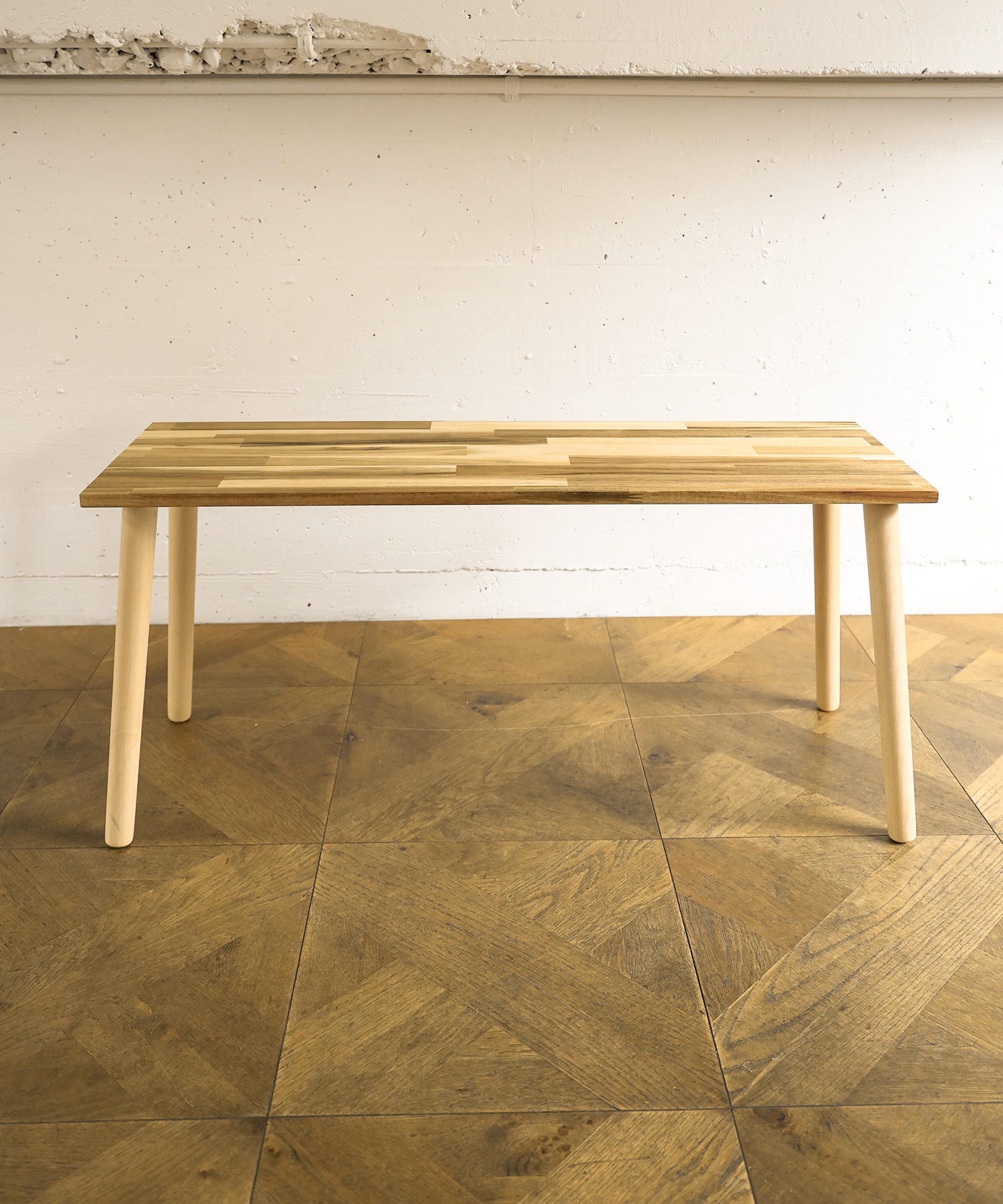 W900㎜×D300㎜ 選べる5種の脚 アカシアレクタングルテーブル /MIKU-KOBO