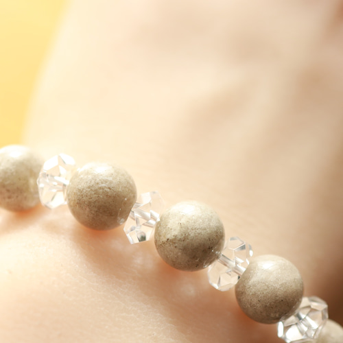 ☆プレミアムブレス☆運を開いてくれる石☆ホワイトガーデンクォーツ