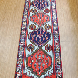 141×89 トライバルラグ ヴィンテージラグ バルーチ 手織りラグ