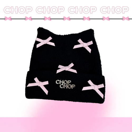 2026 ニット帽 キャップ 黒 ピンク リボン 猫耳 防寒 保温 スノボ