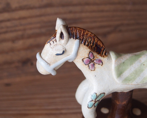 2026年 干支 午 馬 オブジェ メリーゴーランド C その他置物 studio