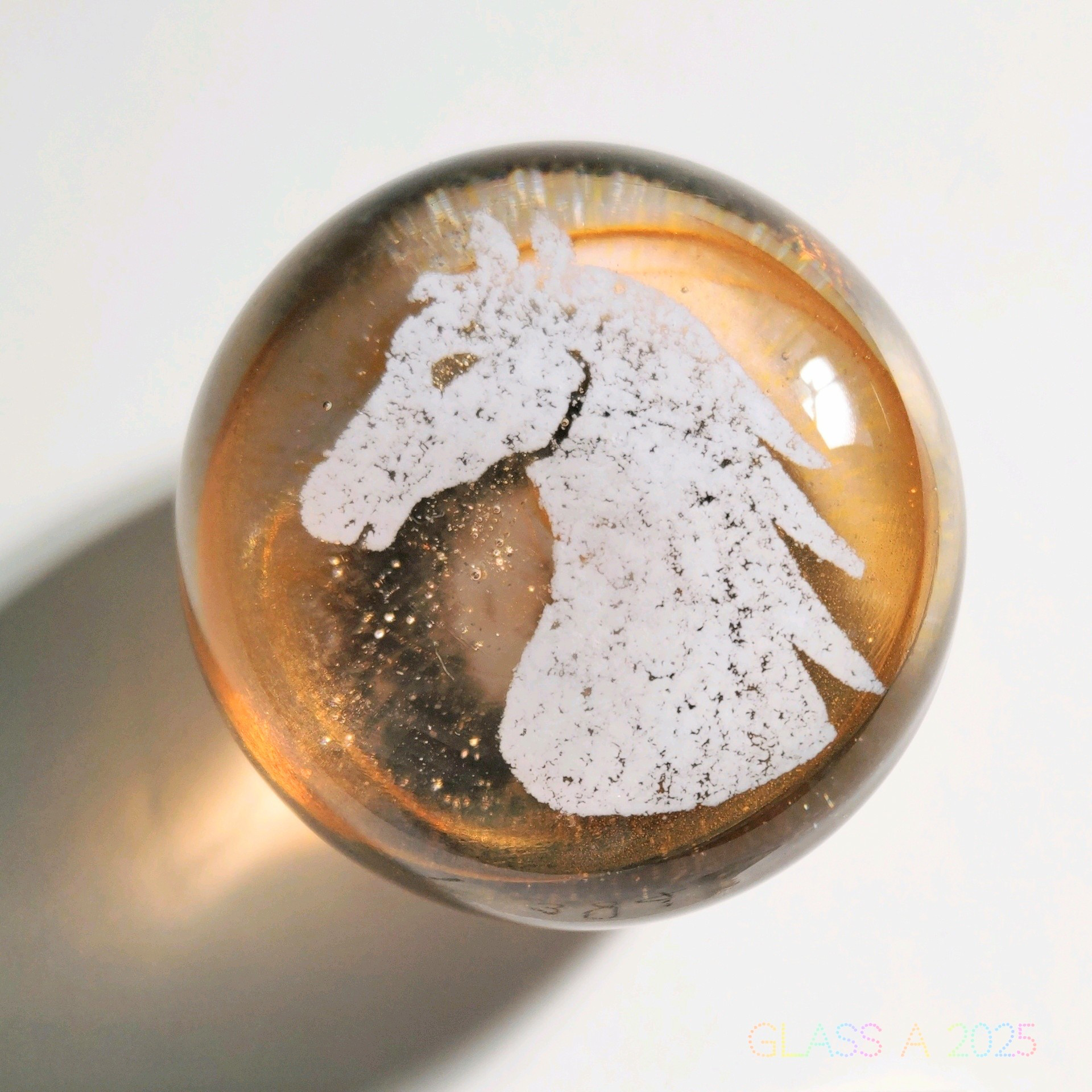 馬 午年 ペーパーウェイト ガラス文鎮 5,439円