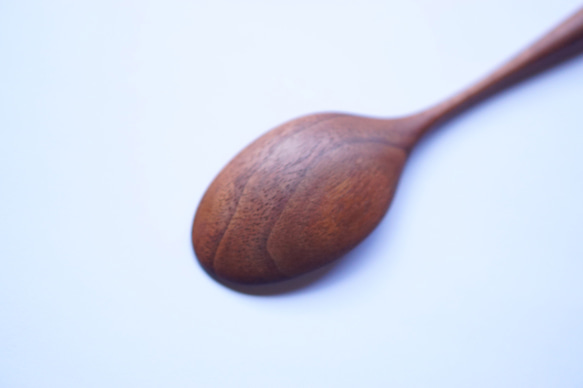 木質咖哩湯匙（胡桃木）A022-2 第4張的照片