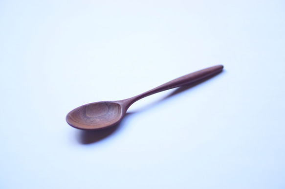 木質咖哩湯匙（胡桃木）A022-2 第5張的照片