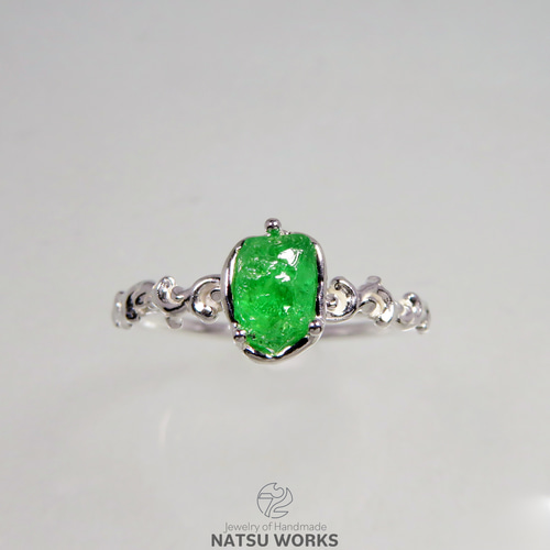 グリーン ガーネット リング / Mint Green Garnet Ring 指輪・リング