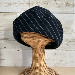 ラウンドベレー帽子・ターコイズブルー ベレー帽・ハンチング