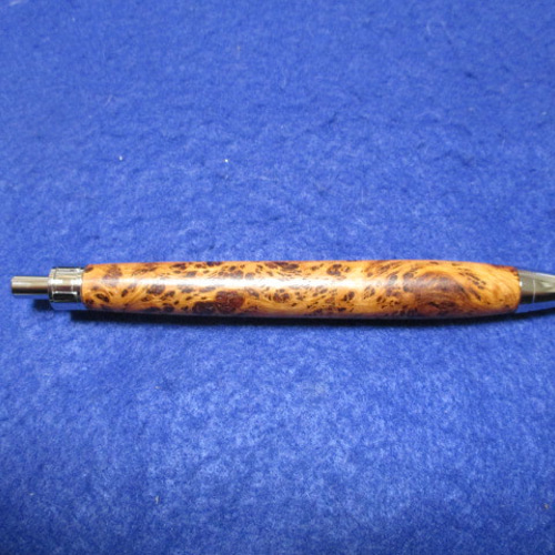 523極上　屋久杉　泡瘤　木軸シャーペン　ボールペン 天然屋久杉【極上泡瘤】無垢シャープペンシル(0.5mm)1本 〈 文具