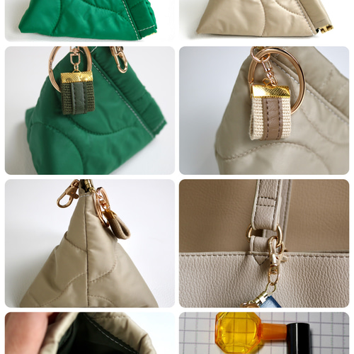 新春新作】長財布も入る！4仕切りの整理上手なキルティングスマホ