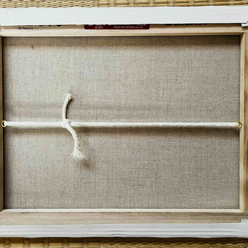 油彩画 原画「夜のメリーゴーランド6」｜アート 絵画 32×41cm F6