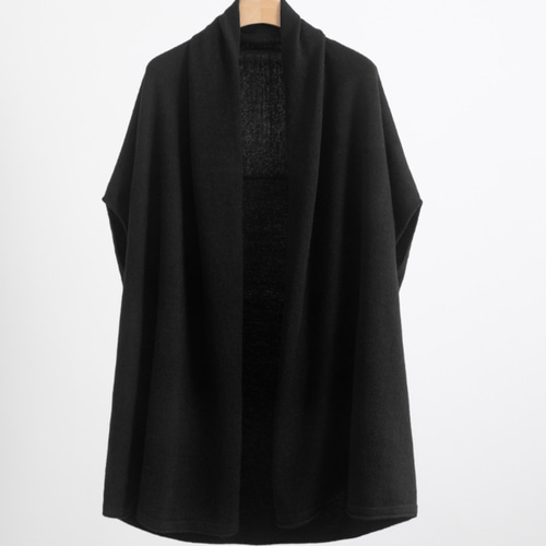 新作】ウール ケープ袖 ポンチョ 風 カーディガン レディース 秋冬