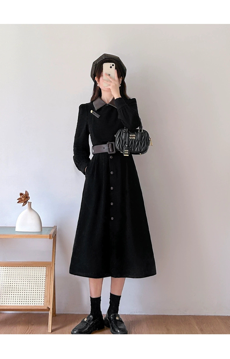 長袖 卒業式 始業式 学校行事 大きいサイズ 人気 受注制作 通勤 ポケット付き 防寒 太コーデュロイ生地 秋冬コート