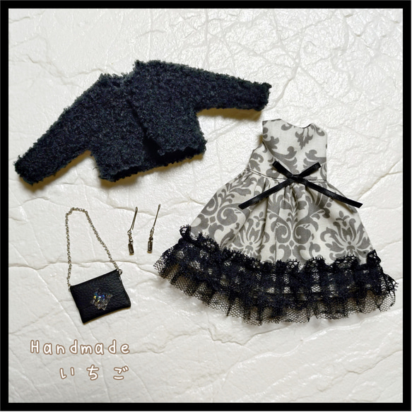 リカちゃん 服 ハンドメイド 着回しコーデセット おもちゃ・人形