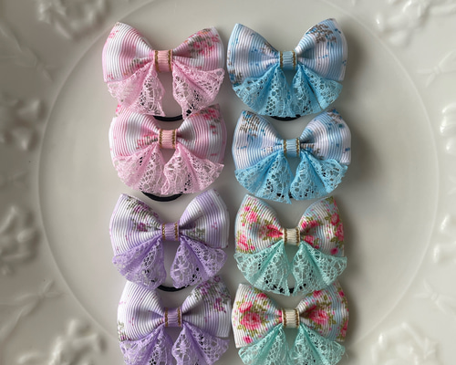 A8.mimikids♡わけあり ハンドメイド リボン ヘアゴム A8.mimikids♡わけあり ハンドメイド リボン ヘアゴム