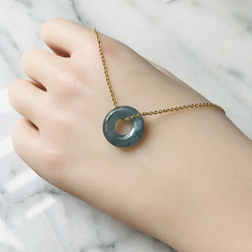 P54-003］ジェイド JADE ヒスイ 本翡翠 ペンダントトップ グアテマラ産