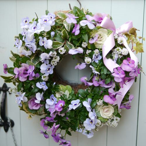 寄せ植え リース クリスマス お正月 リース ChouChouJardin 通販