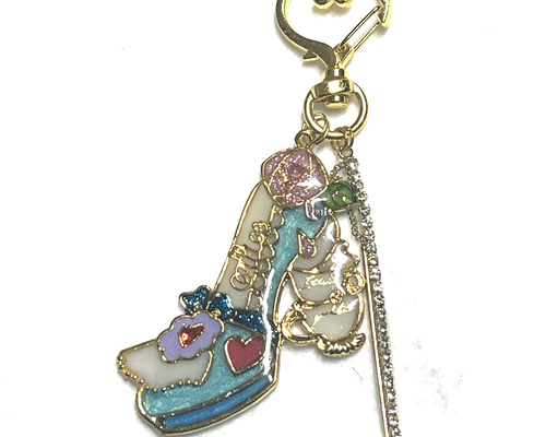 プリンセスヒール チャーム ② レジン バッグチャーム さくら♪ 通販