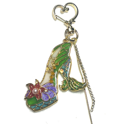プリンセスヒール チャーム ② レジン バッグチャーム さくら♪ 通販