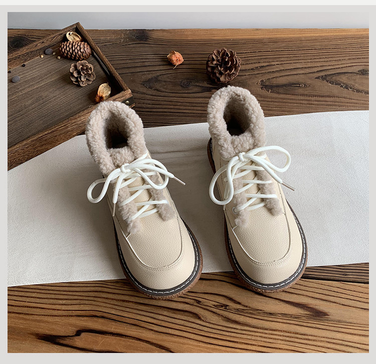 2025 年新作 超キレイ厚底スノーブーツ 保温ショートブーツ レディース