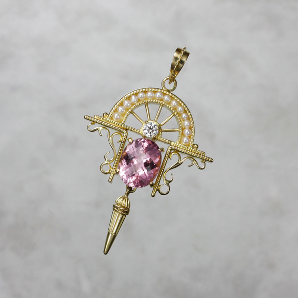 リツプラネタリウムのようなインクル★非加熱アクアマリン★ペンダントオーダー リツプラネタリウムのようなインクル☆非加熱アクアマリン☆ペンダント