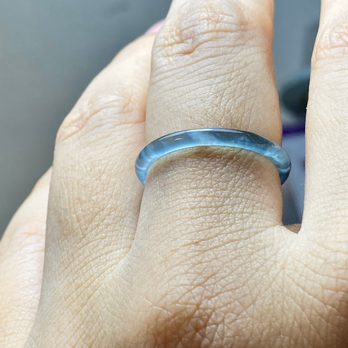 纯天然A貨高冰種ジェダイト本翡翠リンク S 925製、 美しい湖水