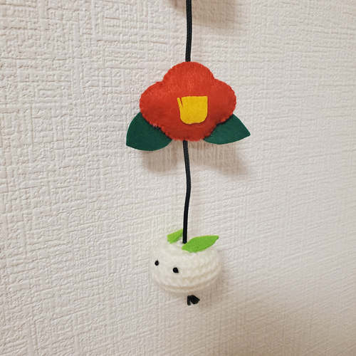 もなりん　ハンドメイド　あみぐるみ　椿 ブティック社特設サイトにて販売開始！】 ・ ・ ブティック社の特設