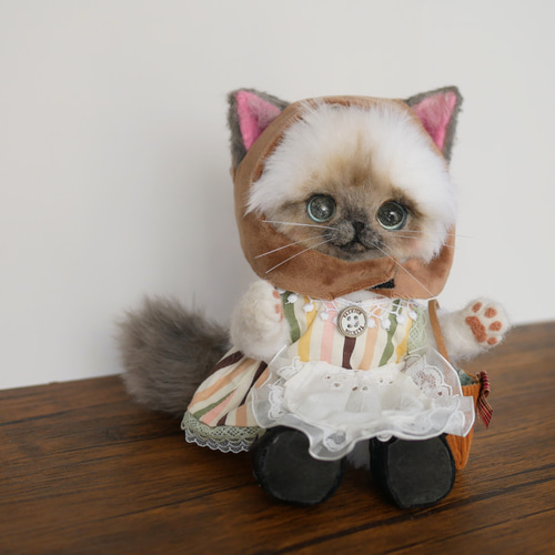 シャム猫の着せ替えアートドール その他人形 malta 通販 20252345