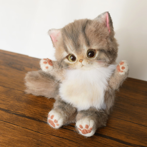 着せ替え猫のアートドール ぬいぐるみ malta 通販 20252395｜Creema