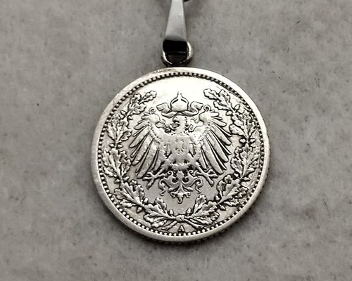 銀貨 ドイツ帝国 インペリアルイーグルコインネックレス ネックレス