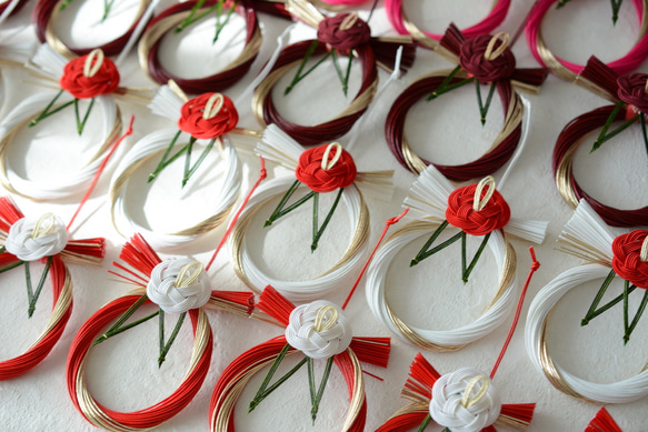 手のひらサイズのお正月飾り その他インテリア雑貨 香紡縁 KOU BOU EN