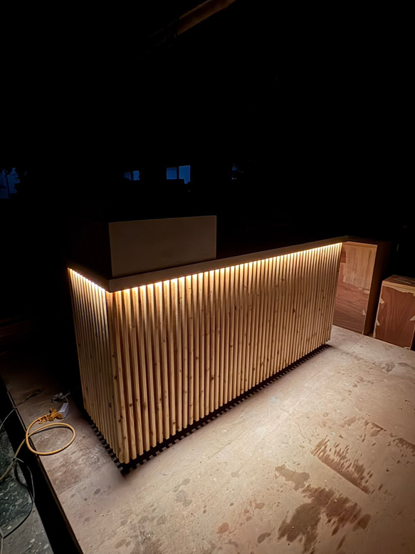 ワイド180 レジカウンター　受付カウンター　レジ台 14枚目の画像