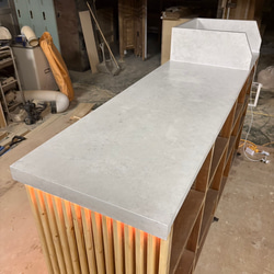 ワイド180 レジカウンター　受付カウンター　レジ台 8枚目の画像