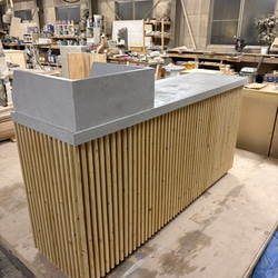 ワイド180 レジカウンター　受付カウンター　レジ台 15枚目の画像