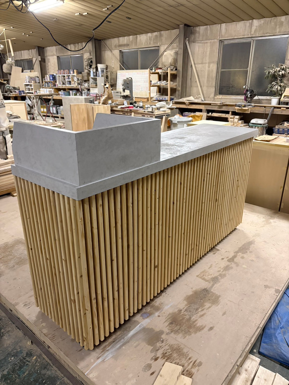 ワイド180 レジカウンター　受付カウンター　レジ台 15枚目の画像