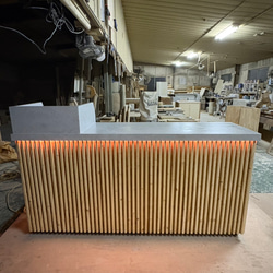 ワイド180 レジカウンター　受付カウンター　レジ台 18枚目の画像