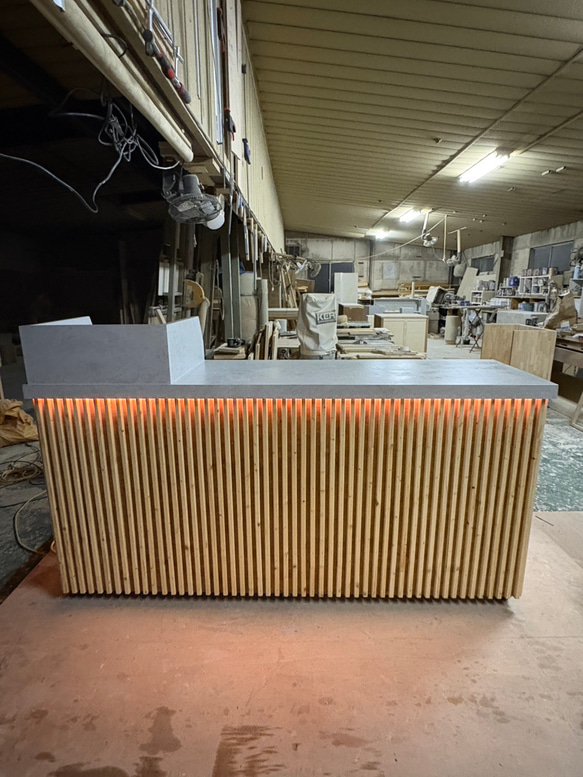 ワイド180 レジカウンター　受付カウンター　レジ台 18枚目の画像