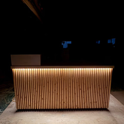 ワイド180 レジカウンター　受付カウンター　レジ台 3枚目の画像