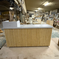 ワイド180 レジカウンター　受付カウンター　レジ台 7枚目の画像