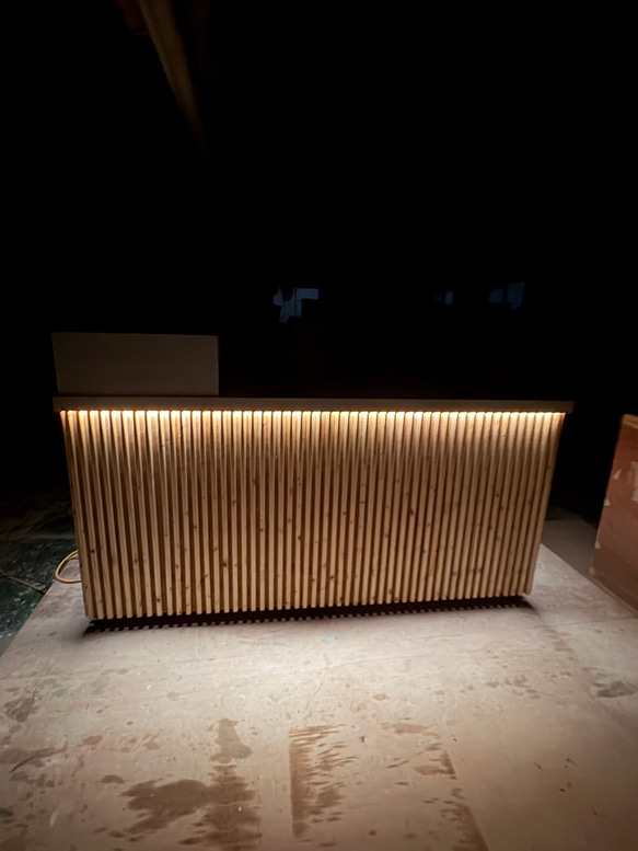 ワイド180 レジカウンター　受付カウンター　レジ台 13枚目の画像