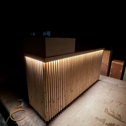 ワイド180 レジカウンター　受付カウンター　レジ台 17枚目の画像