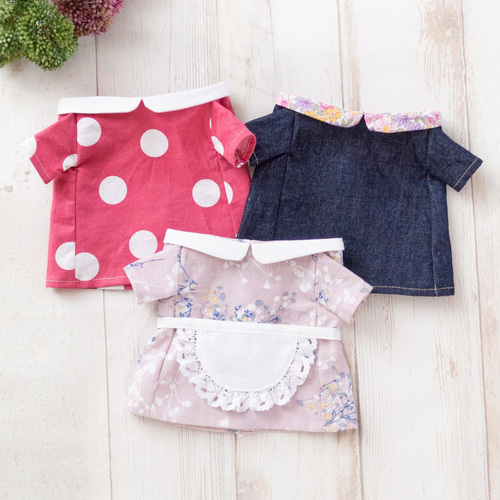 うさぎんちゃく☆ペットボトルホルダー☆パウダーニットピンク 巾着袋