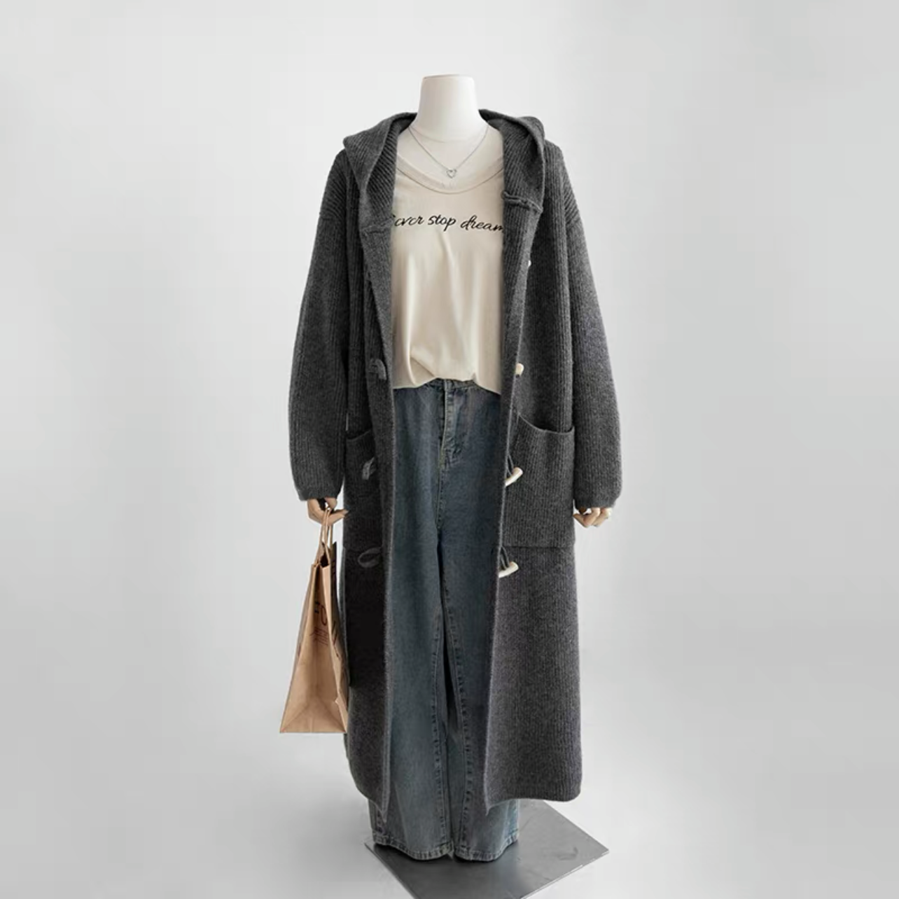 新作｜レディースニット　春秋　　おしゃれセーター　ゆったりタイプ