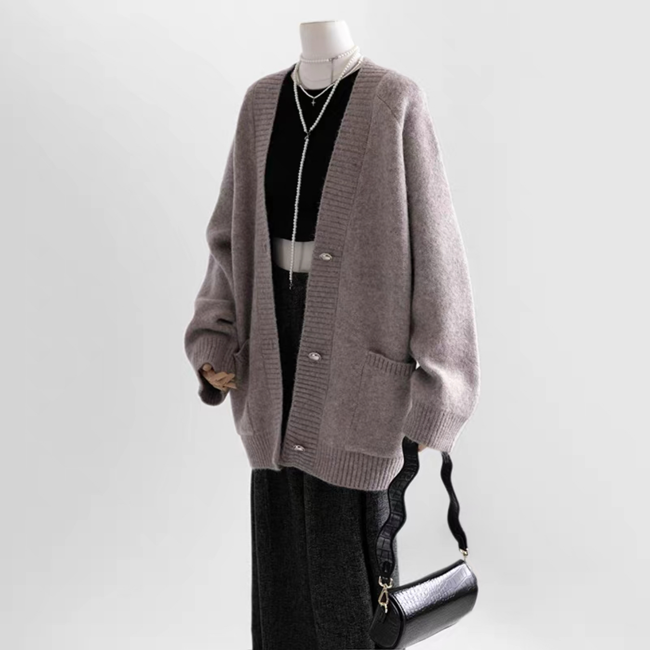 新作｜レディースニット  冬春秋　　おしゃれセーター　ゆったりタイプ