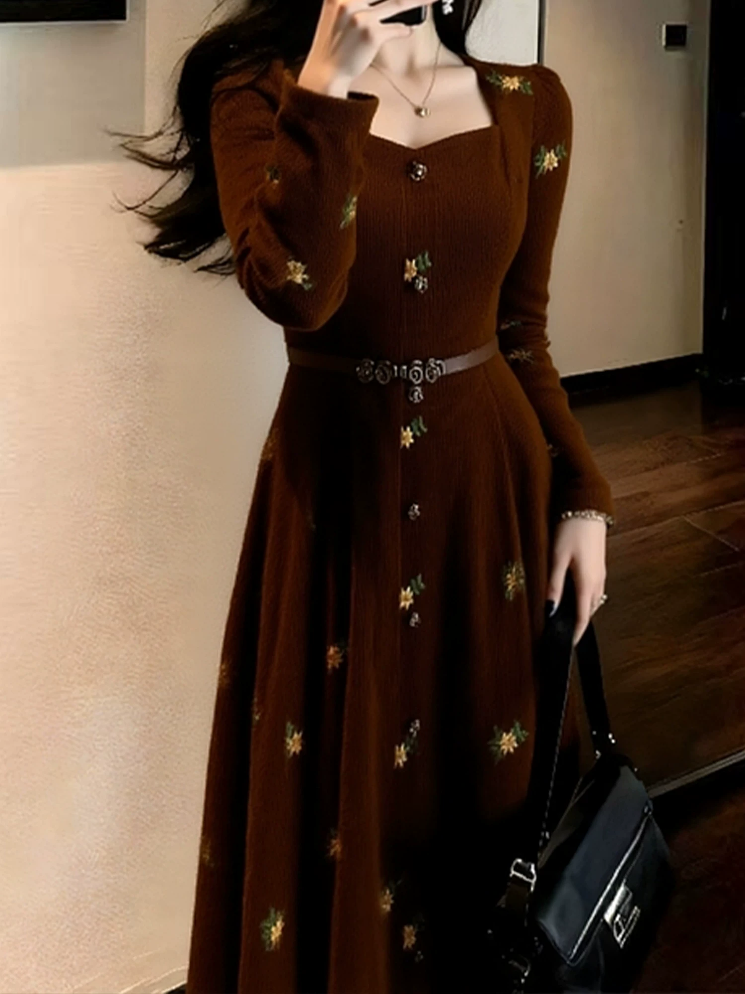 長袖 卒業式 始業式 学校行事 大きいサイズ 人気 受注制作 通勤 ポケット付き 防寒 太コーデュロイ生地 秋冬コート