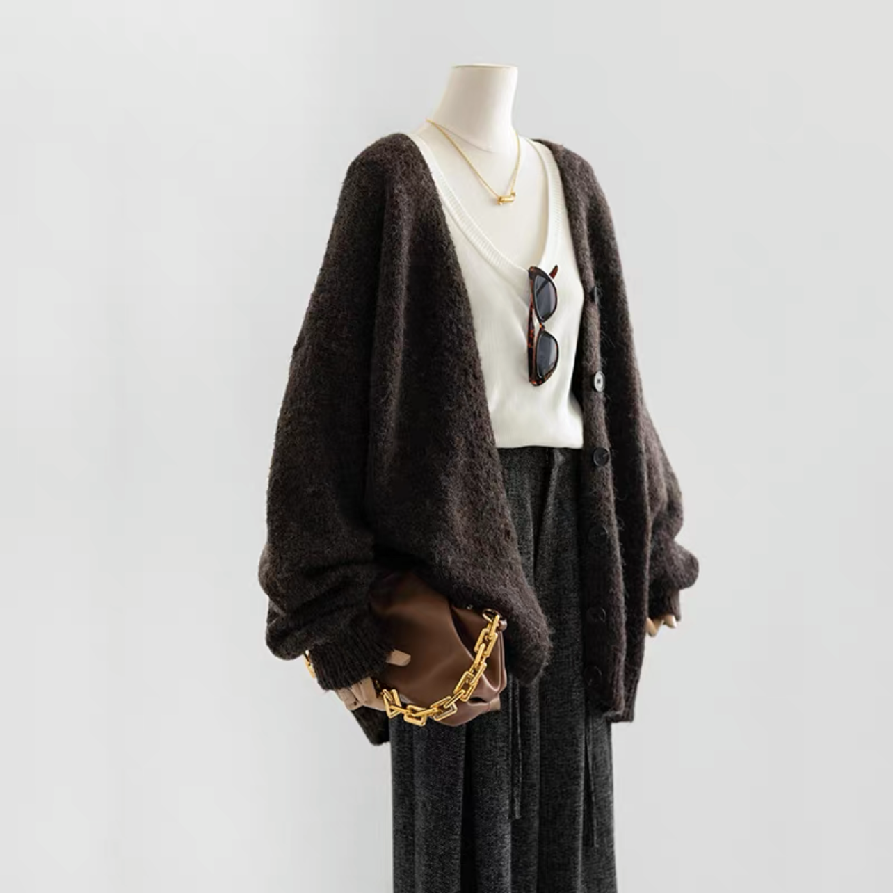 新作｜レディースニット  春秋　　おしゃれセーター　ゆったりタイプ