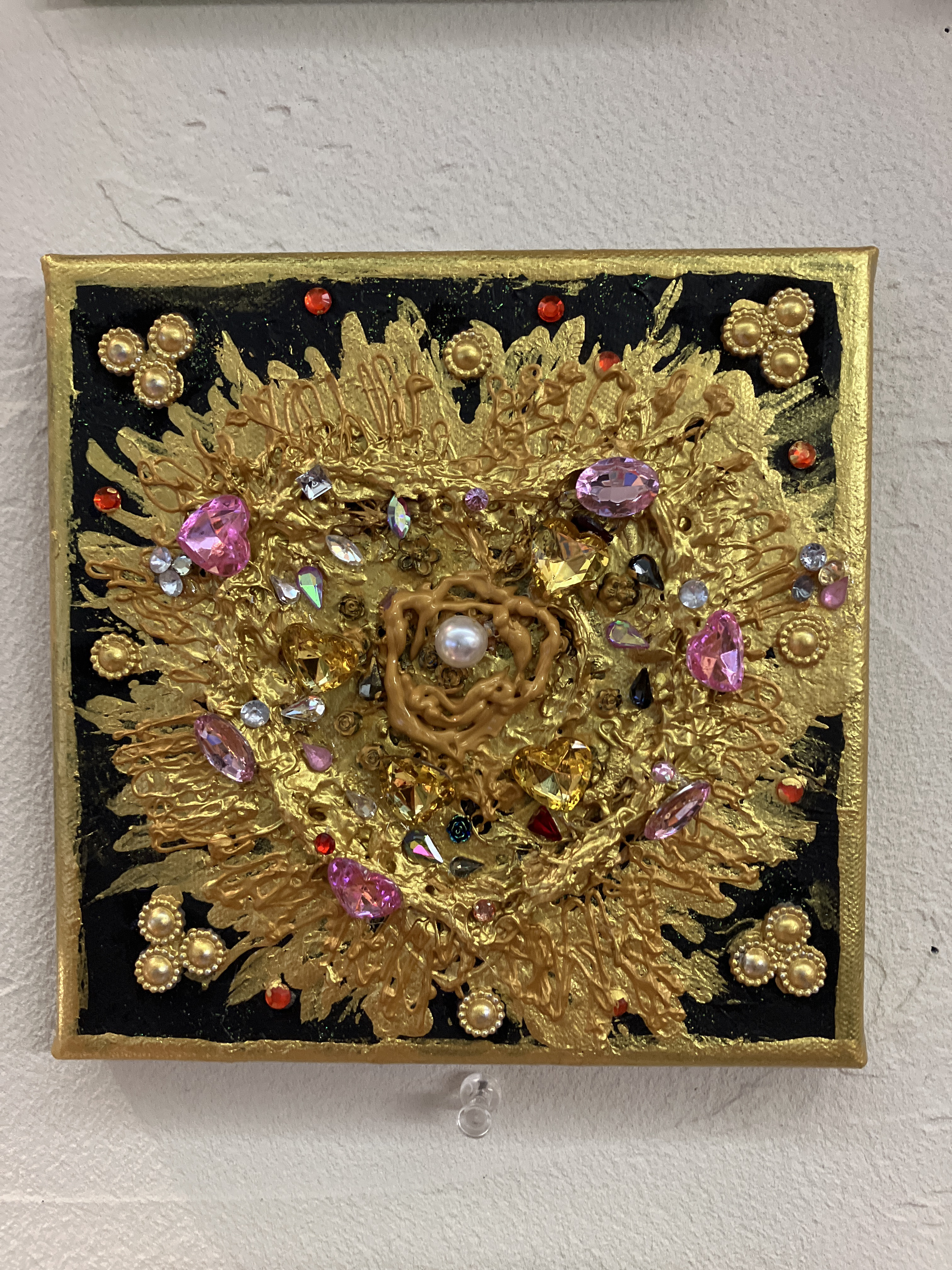 壁掛けアート　ハートは愛のメッセージ73