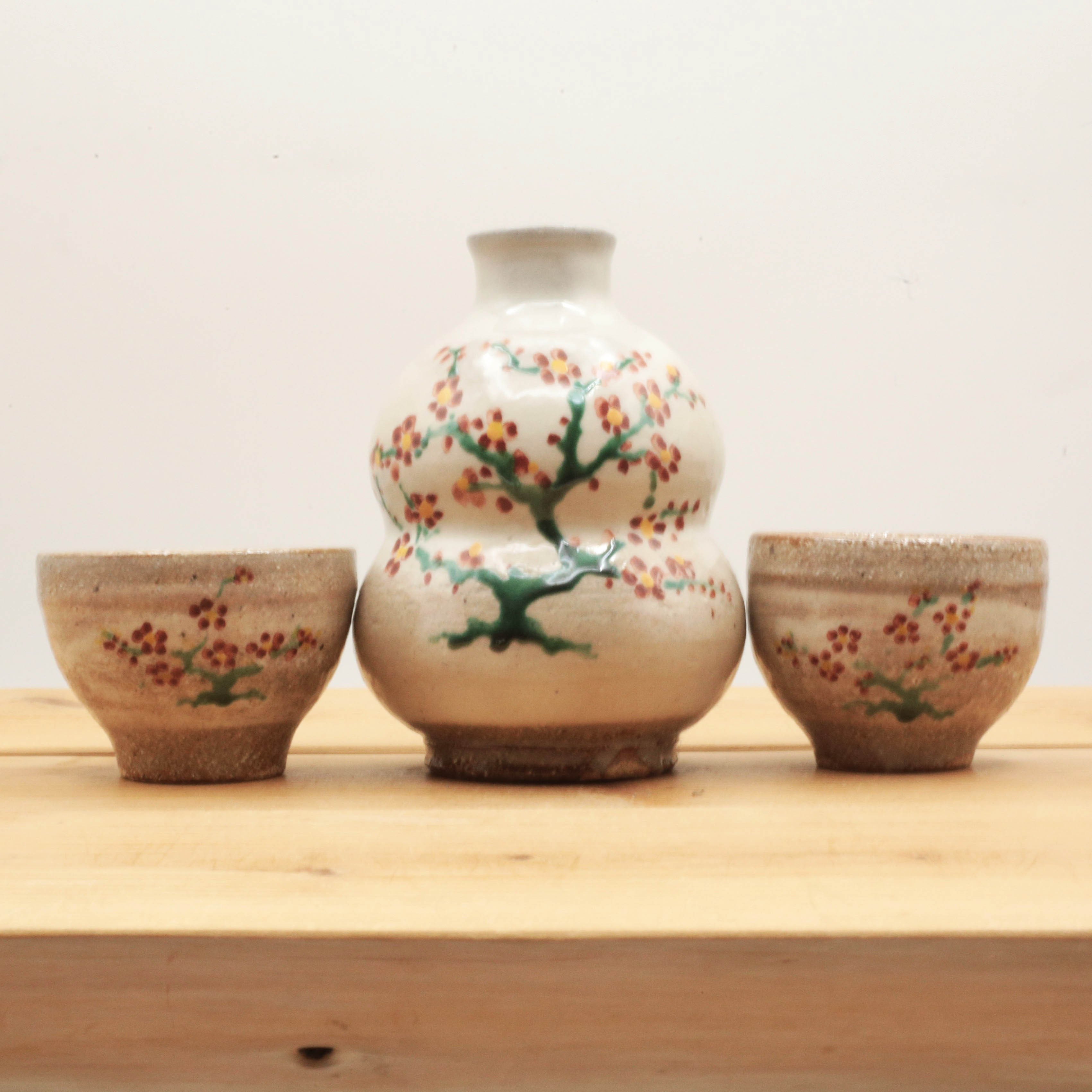 酒器揃え（梅の図）お祝いセット