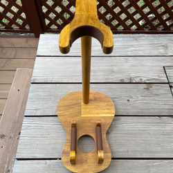 尺八立て（ウォールナット色）5本まで 尺八立て（ウォールナット色）5本まで 楽器・機材