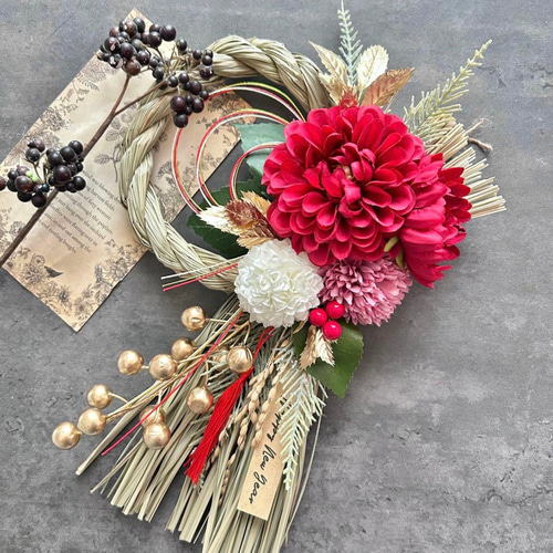 17.しめ縄リース bc6bdd17032ec652c0889e1037c02c