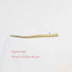 専用３点セット 1ｍサイズのシンプルな流木のハンガーラック 北欧 衣装掛け ハンギング ハンガーポール N106 10枚目の画像